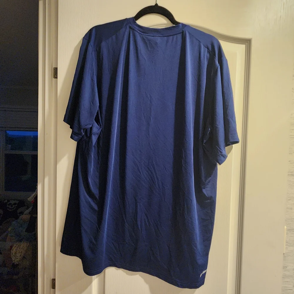 Adidas Men's AeroReady Blue T-Shirt Size XL Euc